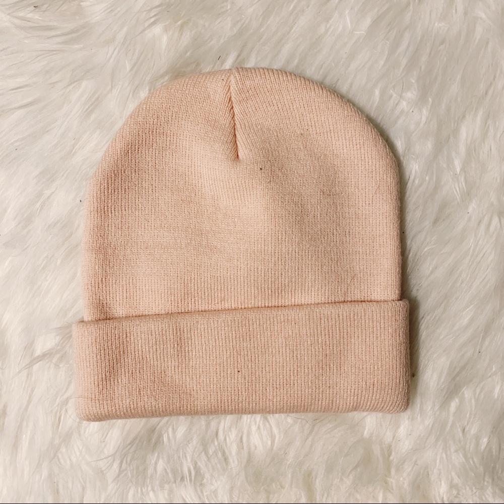 Pink Beanie Hat